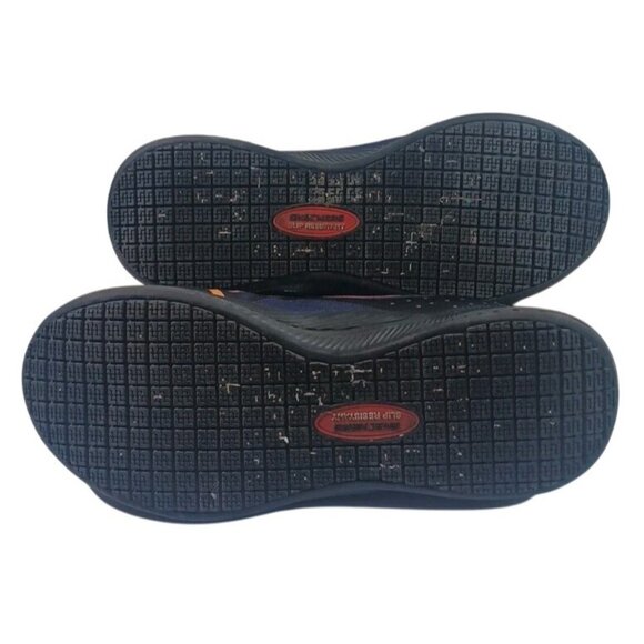 Skechers Carbix Carbon Toe Women's 7.5 EU 37.5 Blue Athletic Work Shoes Sneakers - Picture 9 of 9